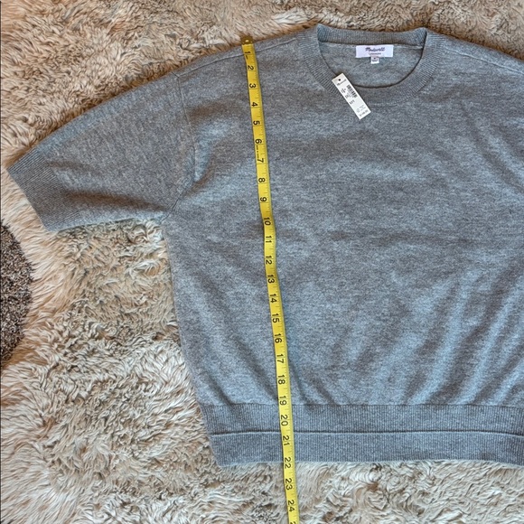 Madewell Relaxed Sweater Tee Cashmere - Picture 4 of 7